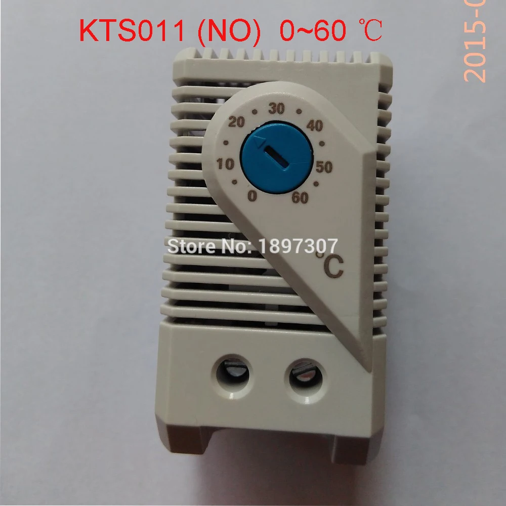 KTO011(нормально закрытый) компактный регулируемый регулятор температуры термостат KTO 011(от 0 до 60 градусов По Цельсию - Цвет: KTS011 0-60 degree
