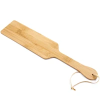 horse riding crop bamboo paddle 16 5inch light weight and super durable with smooth finish paddle
