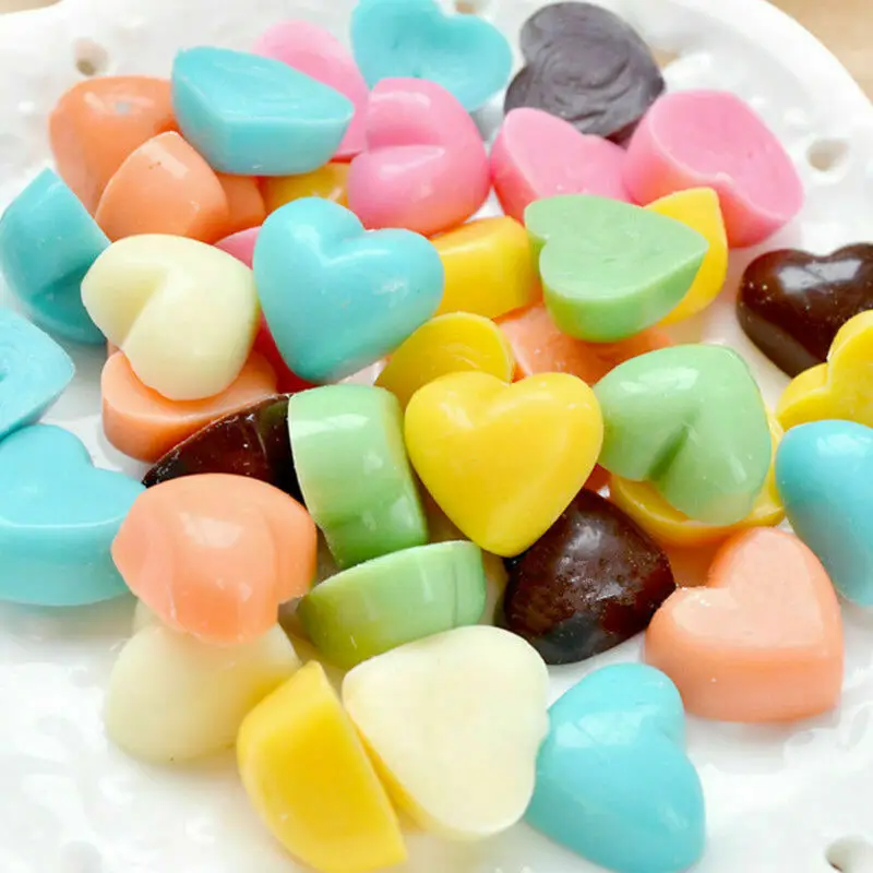 Мини силиконовая форма в форме сердца 55 отверстий |