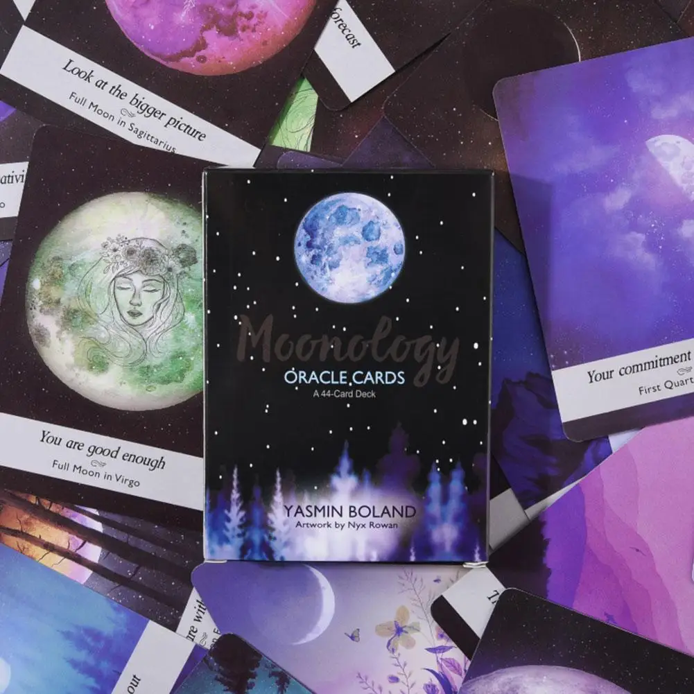 Набор карт и руководства для Moonology 44 шт.|Карточные игры| |