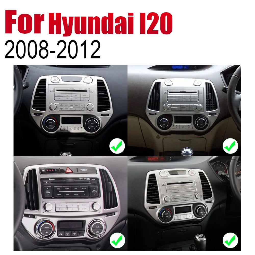 Автомагнитола ZaiXi 2 Din для Hyundai i20 Troy 2008 ~ 2012 GPS навигация BT Wi Fi карта мультимедийная