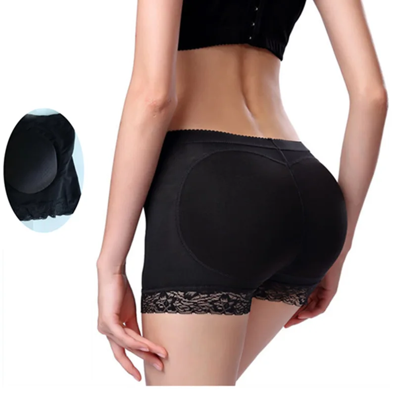 

Women Slimming Panties Butt Lifter panties lace Padded shapewear Women Shapers Panties Underwear fake Butt Enhancer hip pads
