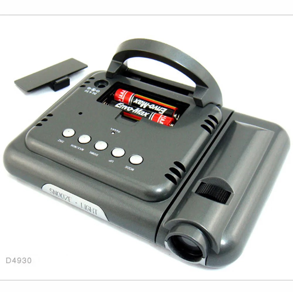 

Alarm Clocks Lcd Projection Digital Weather Snooze Alarm Clock Led Backlight Color Display Temperature Alarm Dropshipping