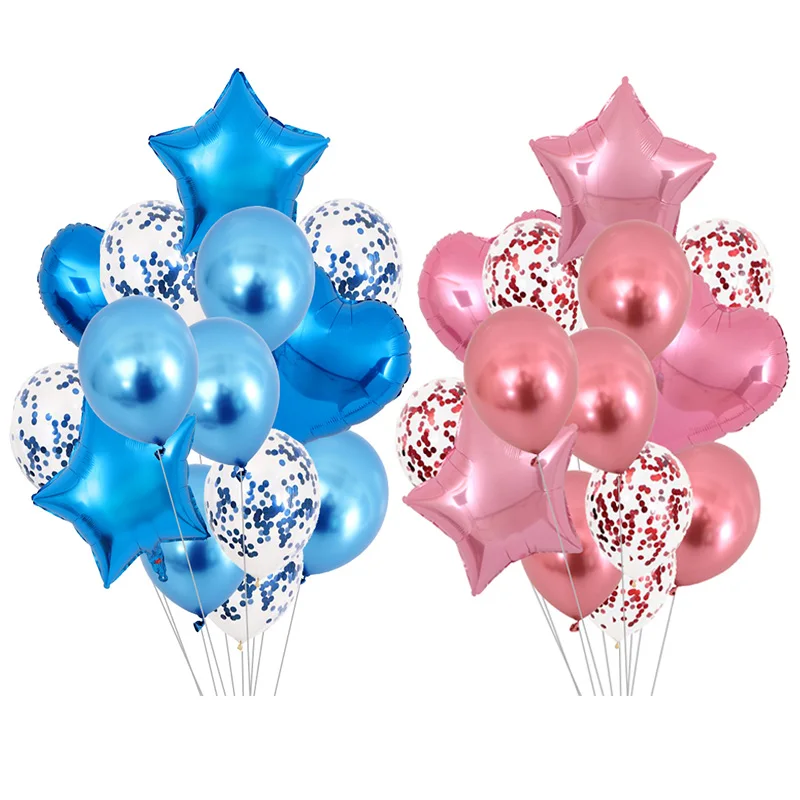 Воздушные шары в ассортименте (14 шт./комплект) | Дом и сад