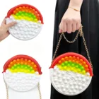 Игрушки для пальцев большого размера, подвеска в виде пузыря, поп ит