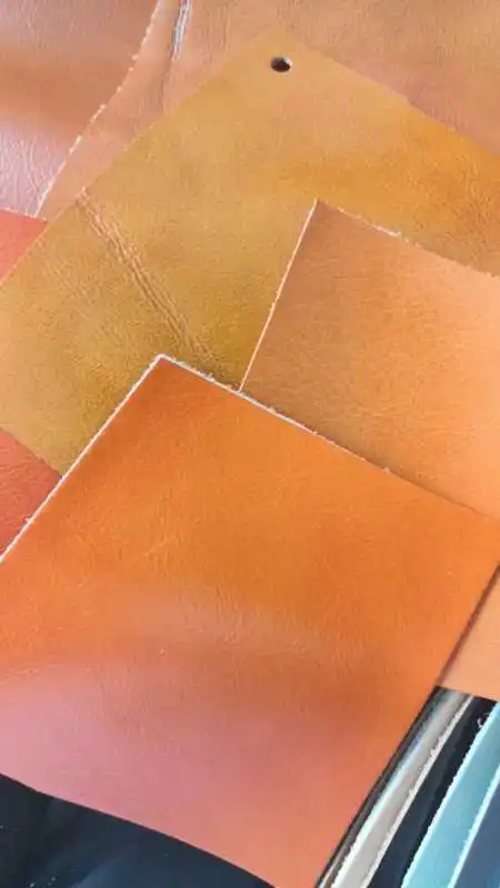 Интерьерная кожаная ткань с яркой поверхностью подходящая для