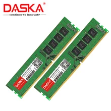 DASKA DDR4 RAM Desktop PC Memory 4GB 8GB 2133 2400MHz CL15 PC4-17000S 288 Pin DIMM For Intel Stick Computer Lifetime Warranty