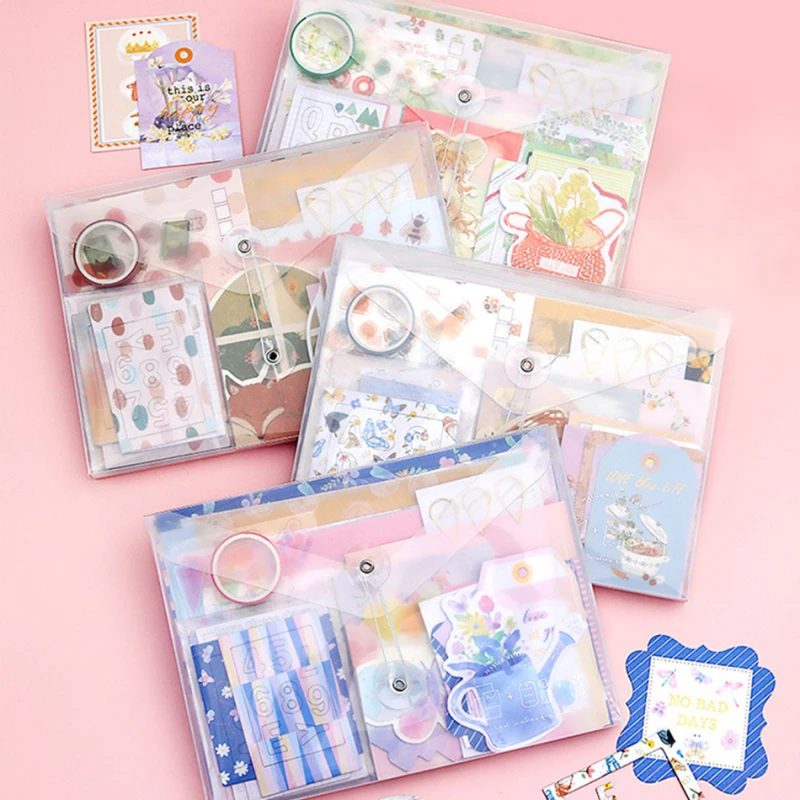 Альбом для стикеров ручной работы 118 шт. набор фона украшение основной материал