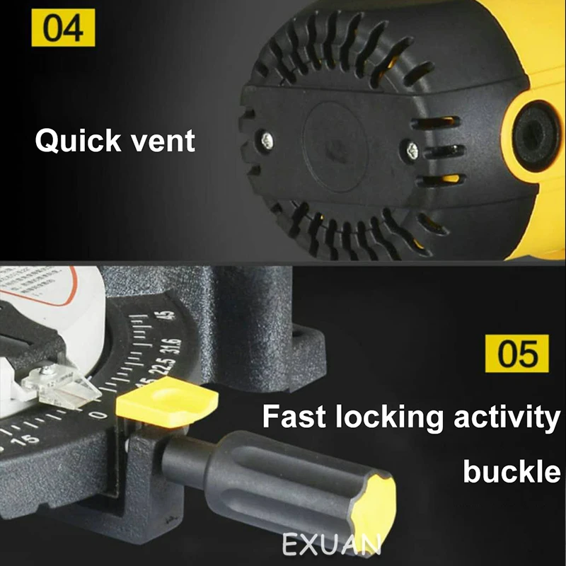2000 Вт высокой мощности алюминиевый РАСПИЛОВОЧНЫЙ станок 83051 металлический резка