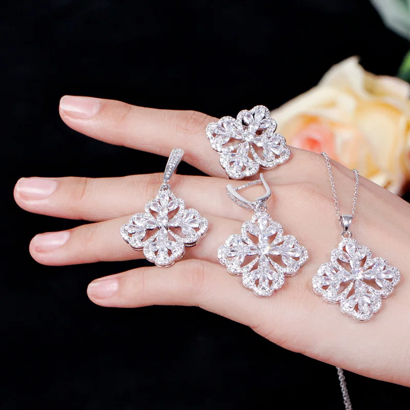 CWWZircons темно синий кристалл кубического циркония большая висячая капля