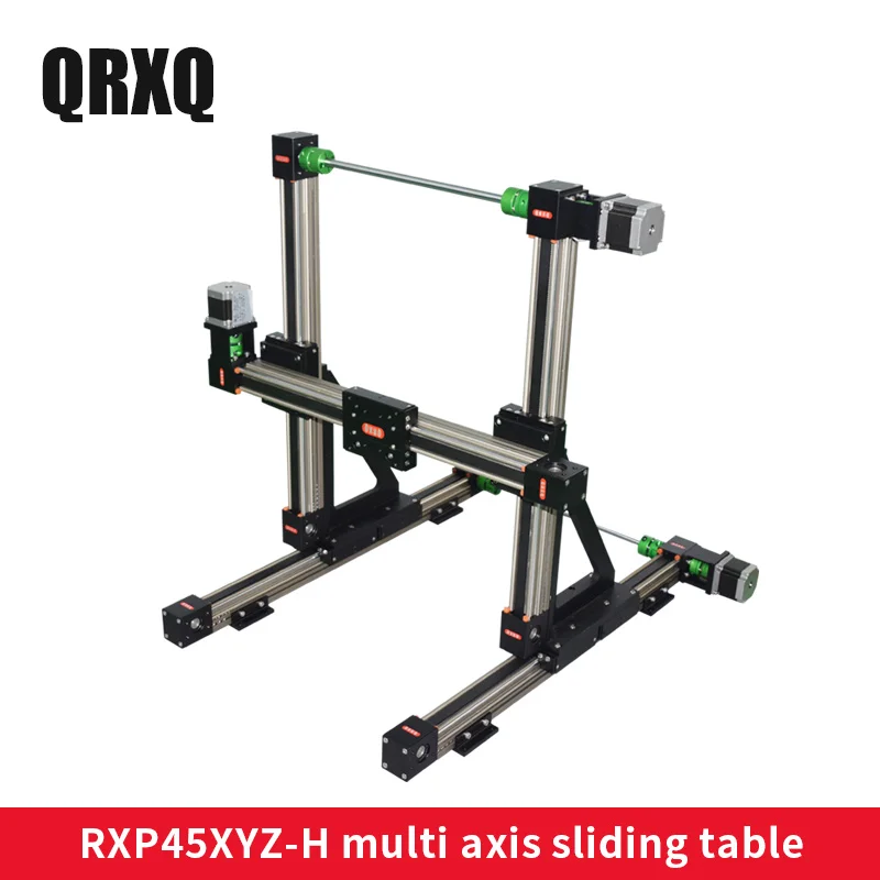 Купи Synchronous belt linear module gantry multi axis sliding table Z axis 100mm за 82,200 рублей в магазине AliExpress