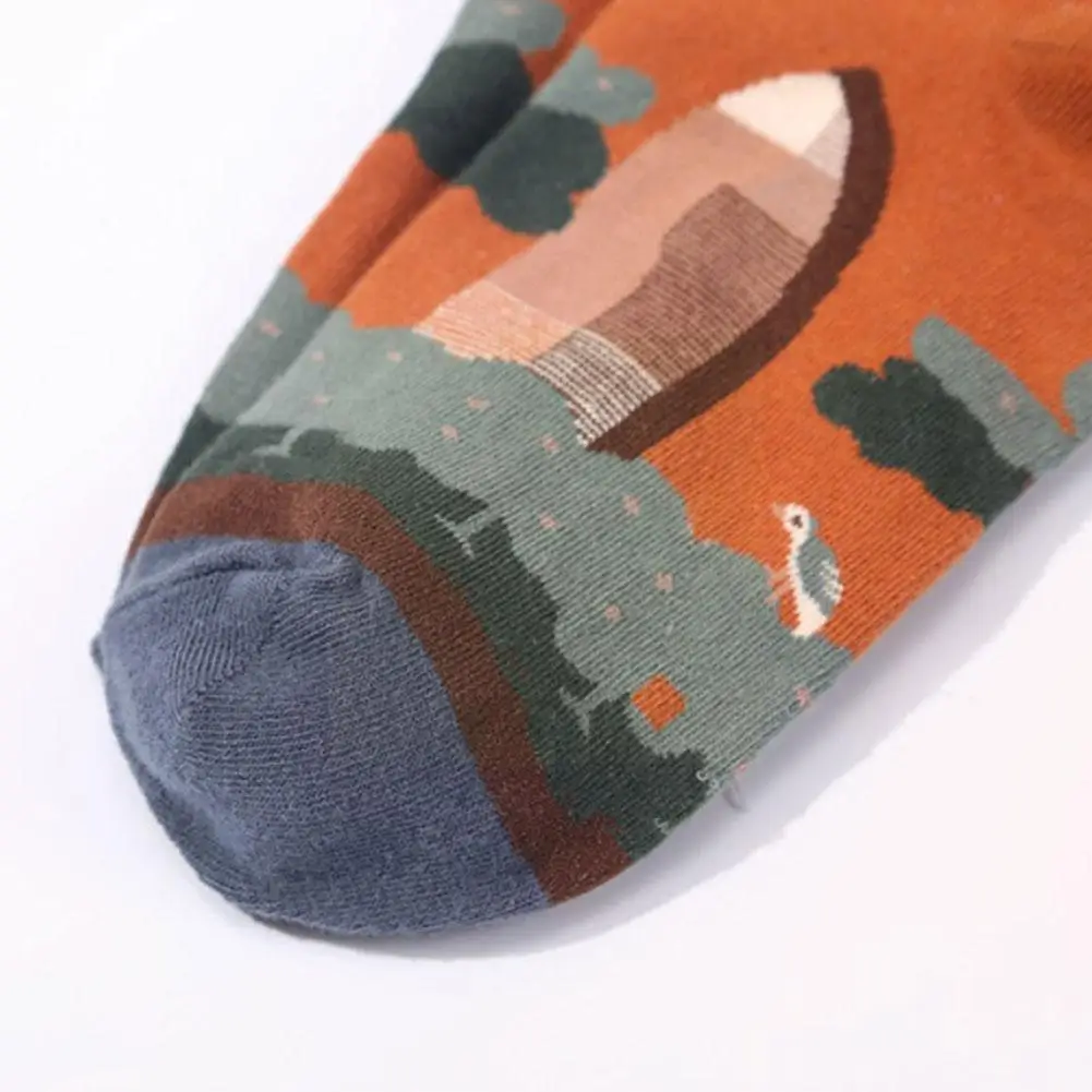 

Women's Colorful Cartoon Winter Warm Comfortable Cotton Funny Christmas Socks Harajuku Socks Anti-slip Gifts Fashion Socks K5I8
