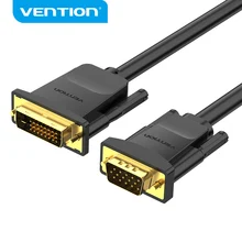 Vention DVI to VGA Cable Converter 1080P 60HZ DVI-D 24+1 Pin Male to VGA Male Adapter for HDTV Monitor Projector DVI D VGA Cable