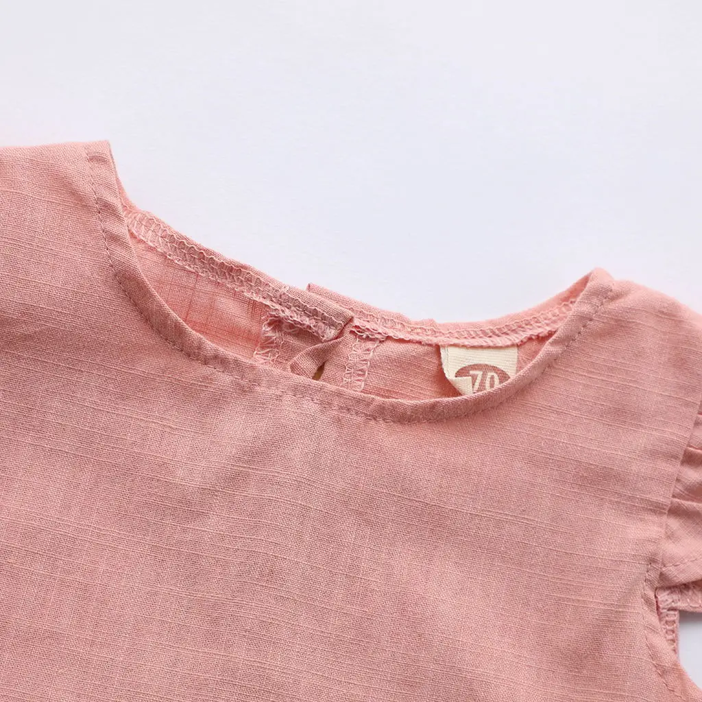 

Cute Baby Girl Clothes Summer Newborn Baby Clothing For Girls Short Sleeve Kids Boys Jumpsuit Cotton Baby Girls Rompers Spring