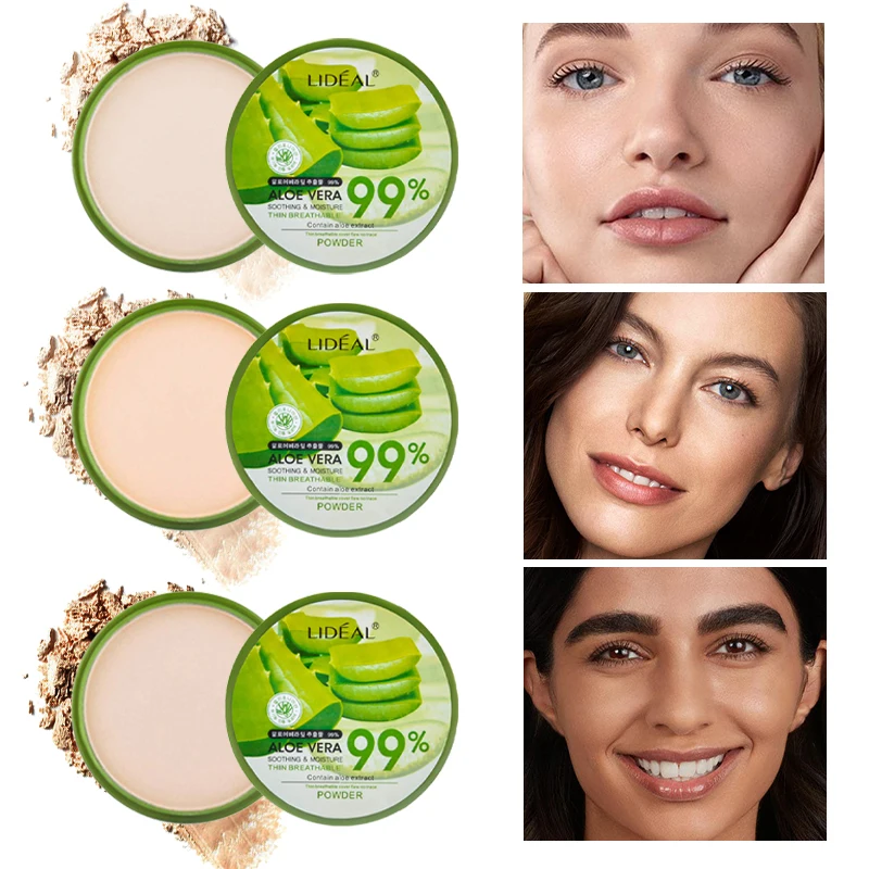 Водонепроницаемый 99% алоэ вера увлажнитель для лица порошок сглаживания