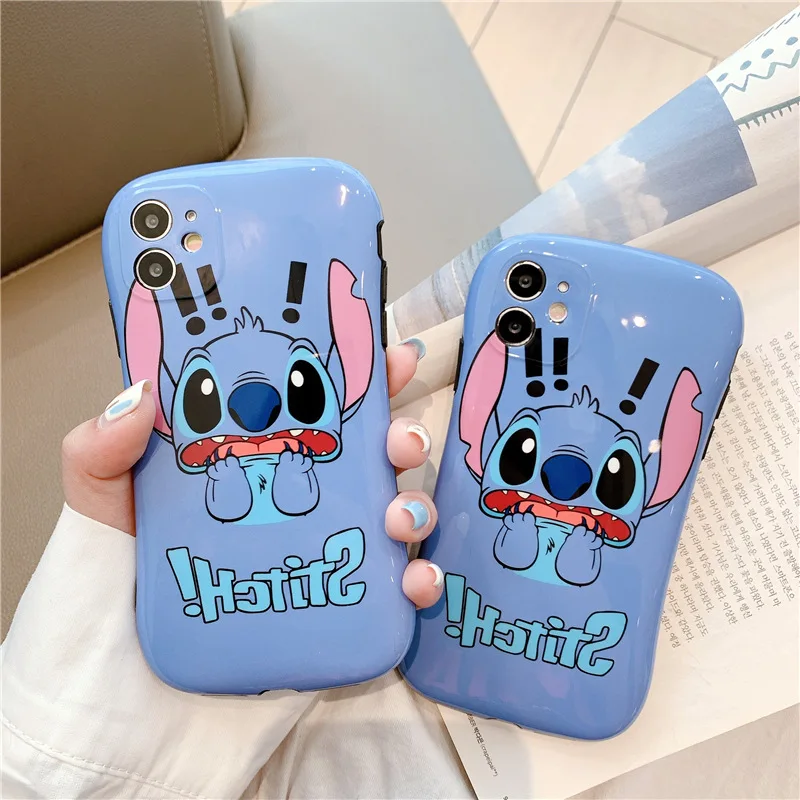 

Disney Lilo and Stitch iPhone 11 Case TPU Soft Phone Case Cover for iPhone 11pro/12/12pro/x/xs/7/8/7plus/8plus