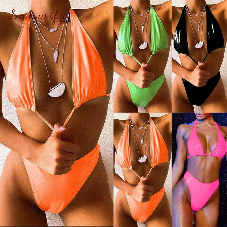 

2020 Sexy Swimwear Fashionable Bikini2020 Bikini Bikini Women's Neck Bikini