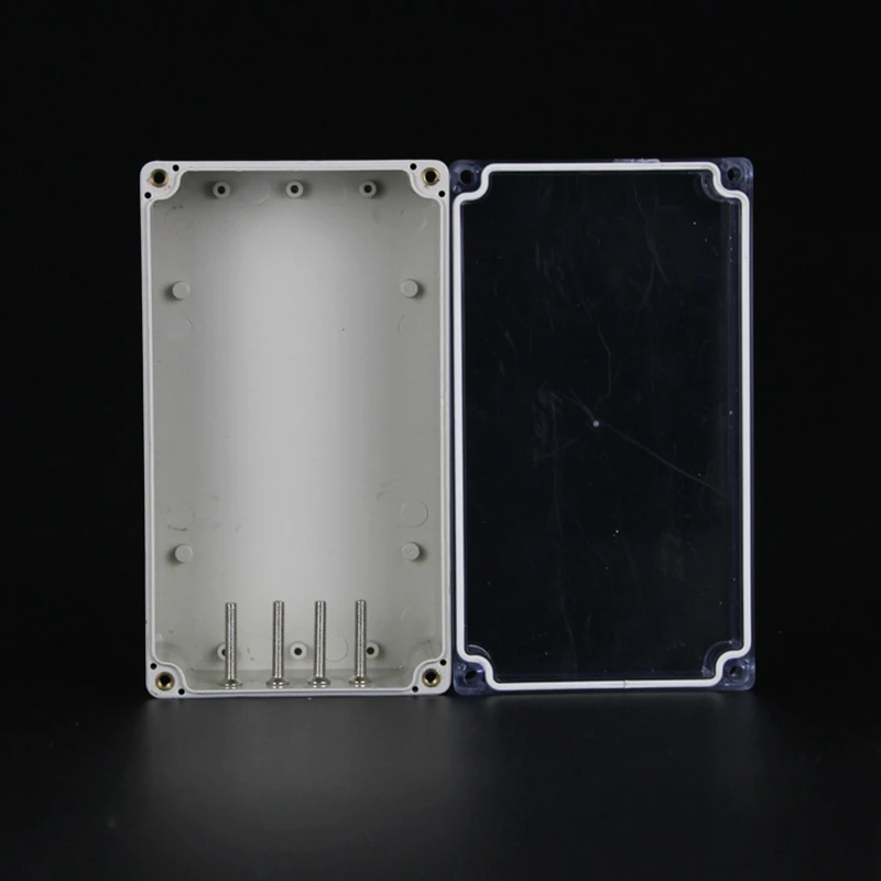 158x90x60mm ABS IP65 Waterproof Plastic Wire Junction Box Clear Distribution Enclosure Project Case Electronic Transparent | Обустройство