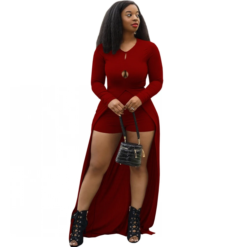 

Autumn Tracksuits Womens Two Peices Set Leisure Fitness Outfits Oversized Long Tops And High Waist Shorts Suits Clothing