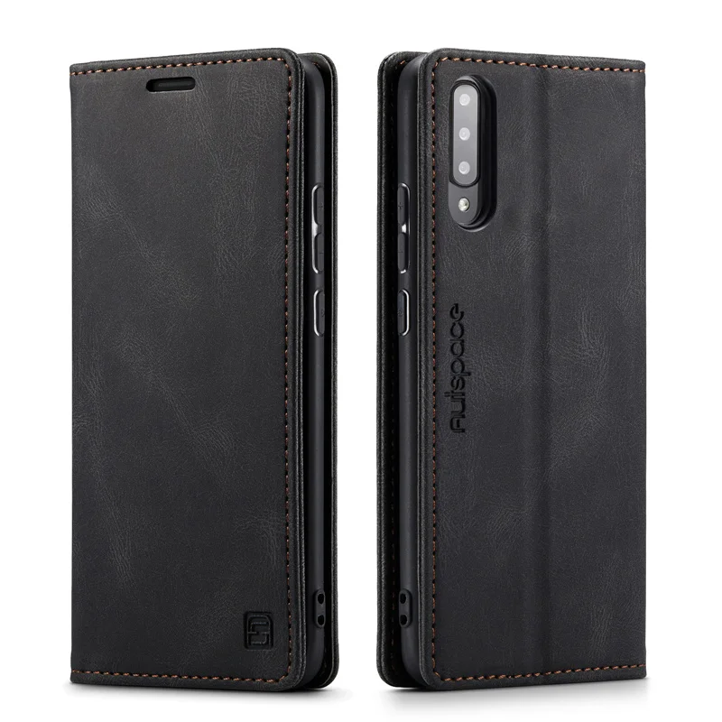 

Samsung Galaxy A50 Case Luxury Retro Leather Magnetic Phone Case For Samsung Galaxy A30S A50S Flip Wallet Cover Coque