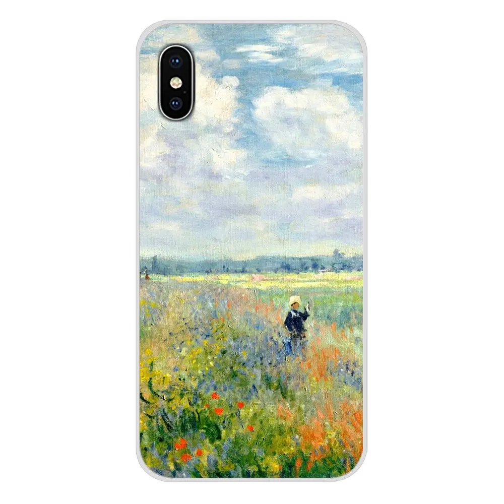Чехол для Samsung A10 A30 A40 A50 A60 A70 M30 Galaxy Note 2 3 4 5 8 9 10 PLUS Аксессуары клод моне картина