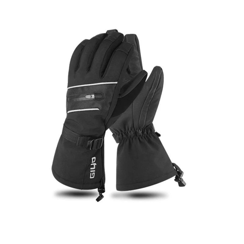 

GIYO Winter Cycling Full Finger Ski Glove S-06 Windproof Waterproof Long Touch Screen Gloves Warm and Thick