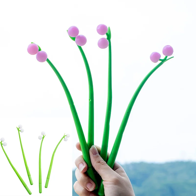 3 шт волшебная вишневая ручка мягкая силикагелевая нейтральная для девочек Kawaii