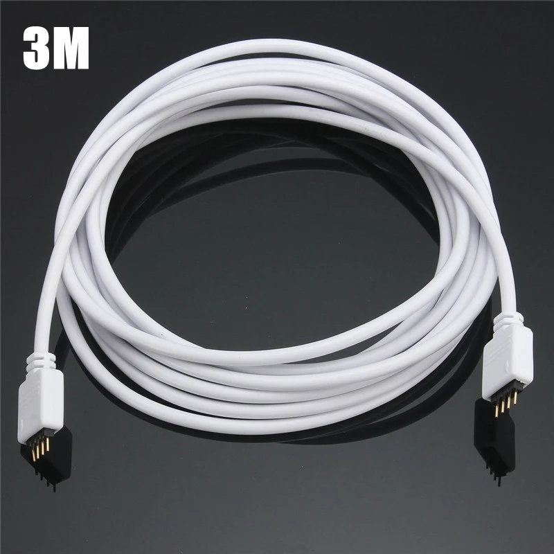 4Pin RGB светодиодный разъем провод кабель удлинитель шнура + 4pin соединители