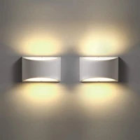 modern led wall sconce lighting fixture lamps 7w warm white up and down indoor wall lamps for living room bedroom hallway g9