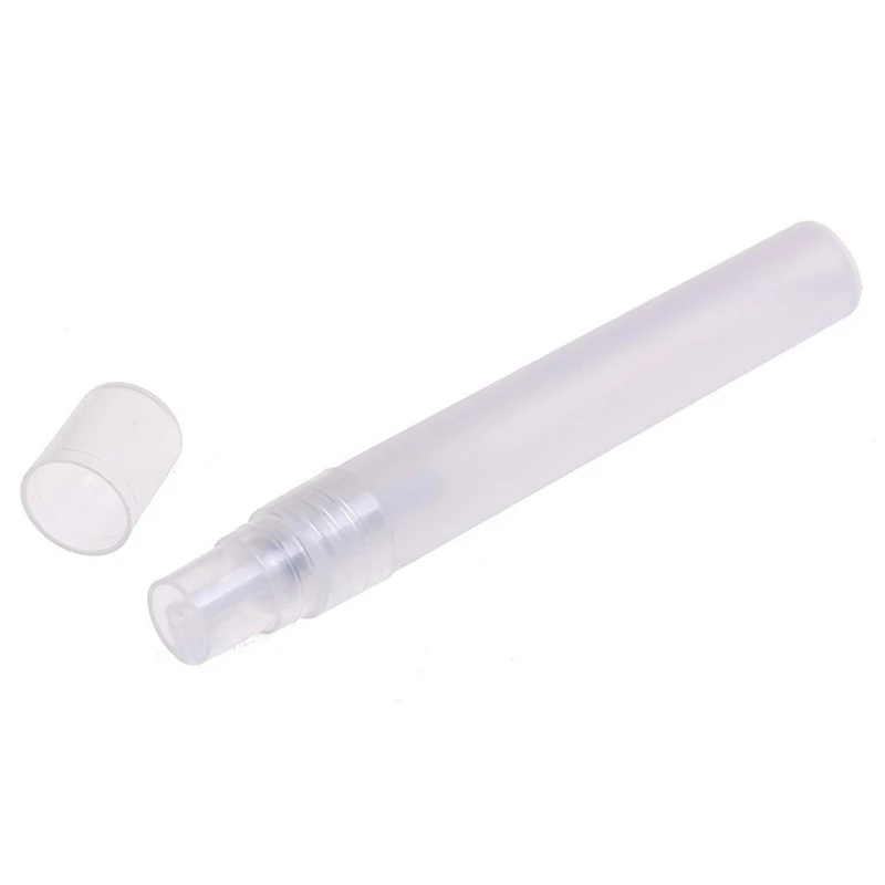 

100 Pieces / Batch 10Ml Travel Spray Bottle Portable Plastic Perfume Bottle Atomizer Cosmetic Pump Perfume Bottle