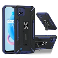 phone case for oppo realme c20 c20a c11 2021 narzo 10 20 pro c15 c12 20 30a c25 c17 armor bracket anti fall protect stand cover