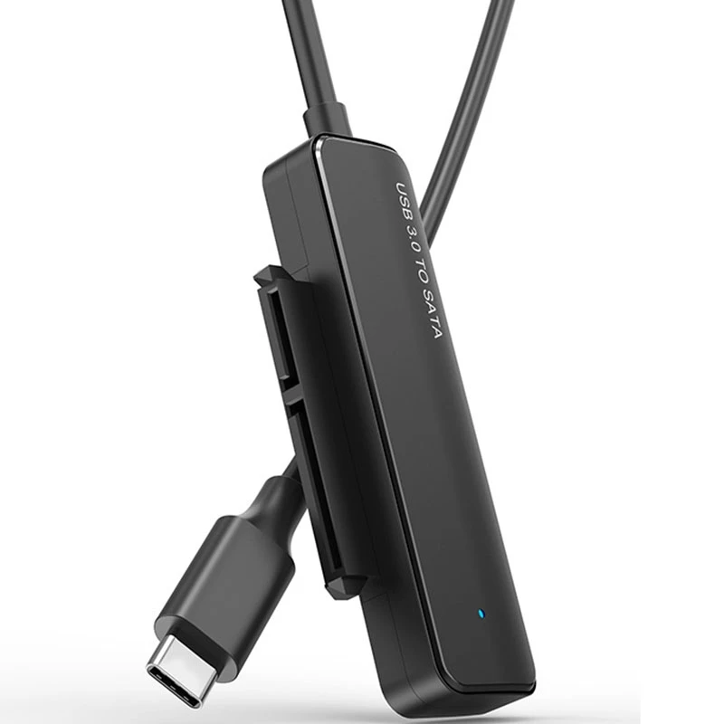 

Кабель-адаптер SATA-USB C, SATA-USB 3.1 Type C, адаптер для USB C до 2,5-дюймового SATA III, адаптер для жесткого диска поддерживает UASP