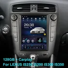 Автомагнитола 2DIN на Android с вертикальным экраном 10,4 дюйма для LEXUS IS250, IS200, IS300, IS350, GPS-навигацией, мультимедиа