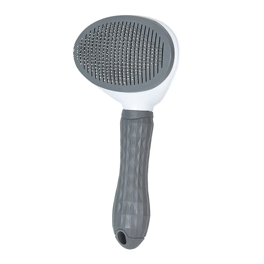 Automatic Self-Cleaning Stainless Steel Pet Brush for Dogs and Cats - One-Button Hair Removal Comb image 6