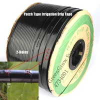 1000mroll 160 2mm 2 holes space1020cm patch type irrigation drip tape greenhouse farm water saving irrigation rain drip hose