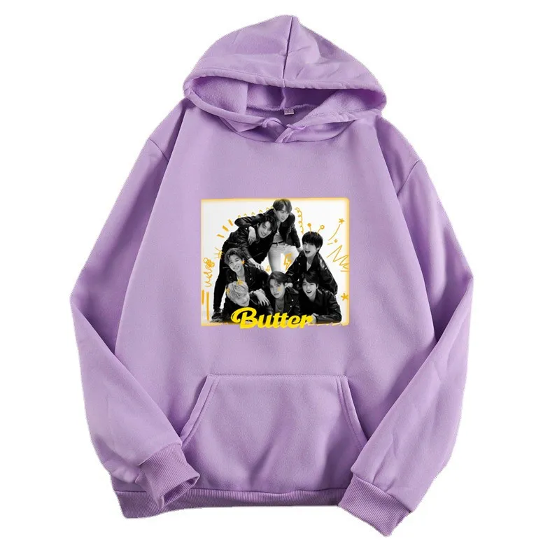 

Women Hoodies BUTTER Cartoons Sweater Cartoons Sweatshirt Anime Hoodie For Teens Women Harajuku Hoody Dropshipping