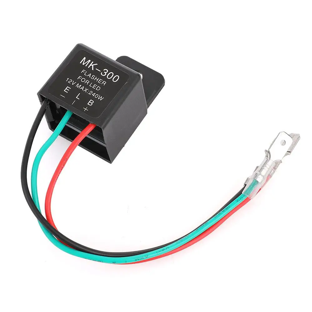 

3P 240W Max Motorcycle Flasher Generic Lamp Accessories Relay NEW Motorbike