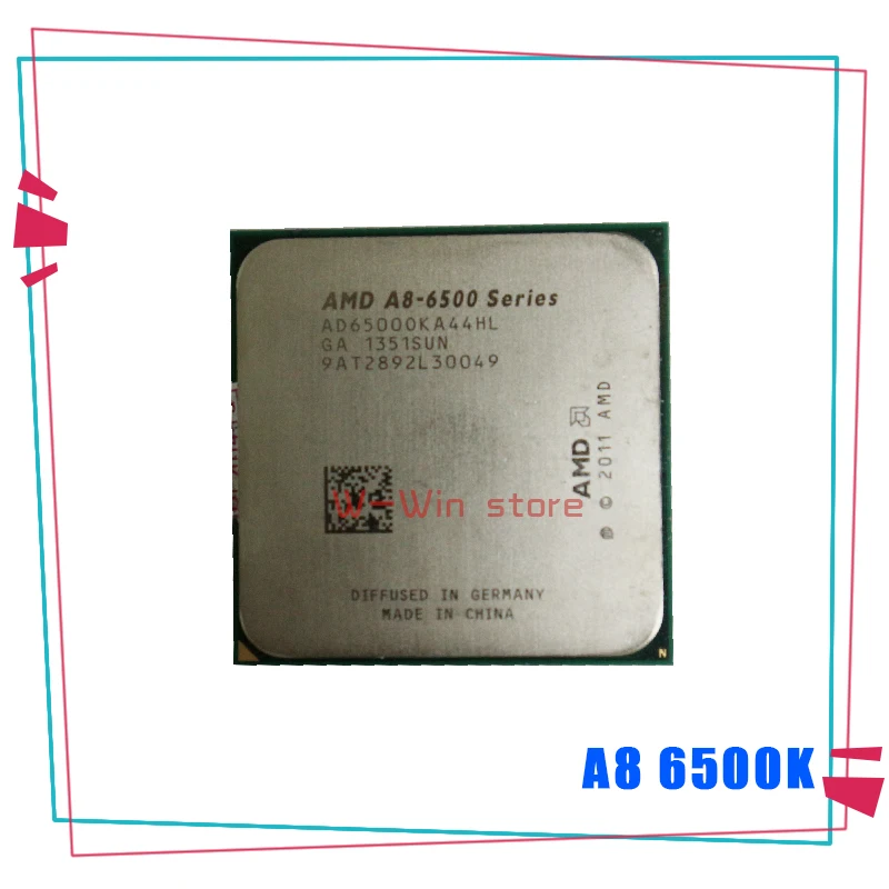 Процессор AMD A8 6500B 6500 6500k 3 50 ГГц четырехъядерный процессор AD650BOKA44HL разъем