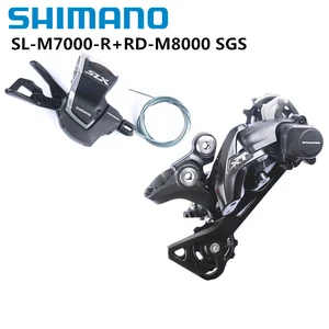 SHIMANO XT M8000 SLX M7000 DEORE M5100 11S Rear Derailleur Shifter Lever Mini Groupset MTB Mountain Bike Transmission Derailleur