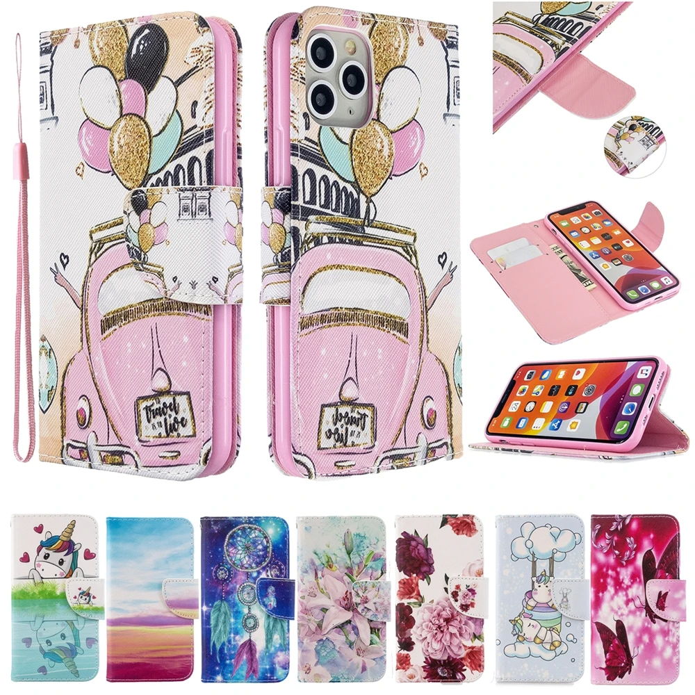 

5 5S SE 2020 Flip Cover on for iPhone 11 Pro Case for iPhone 11 XS Max XR X 6S 7 8 Plus Leather Case Wallet Magnetic Phone Case