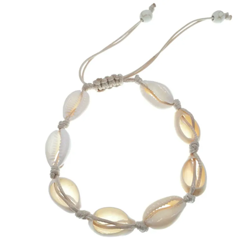 Женские браслеты в виде ракушек женские Гавайские ручной работы ювелирные