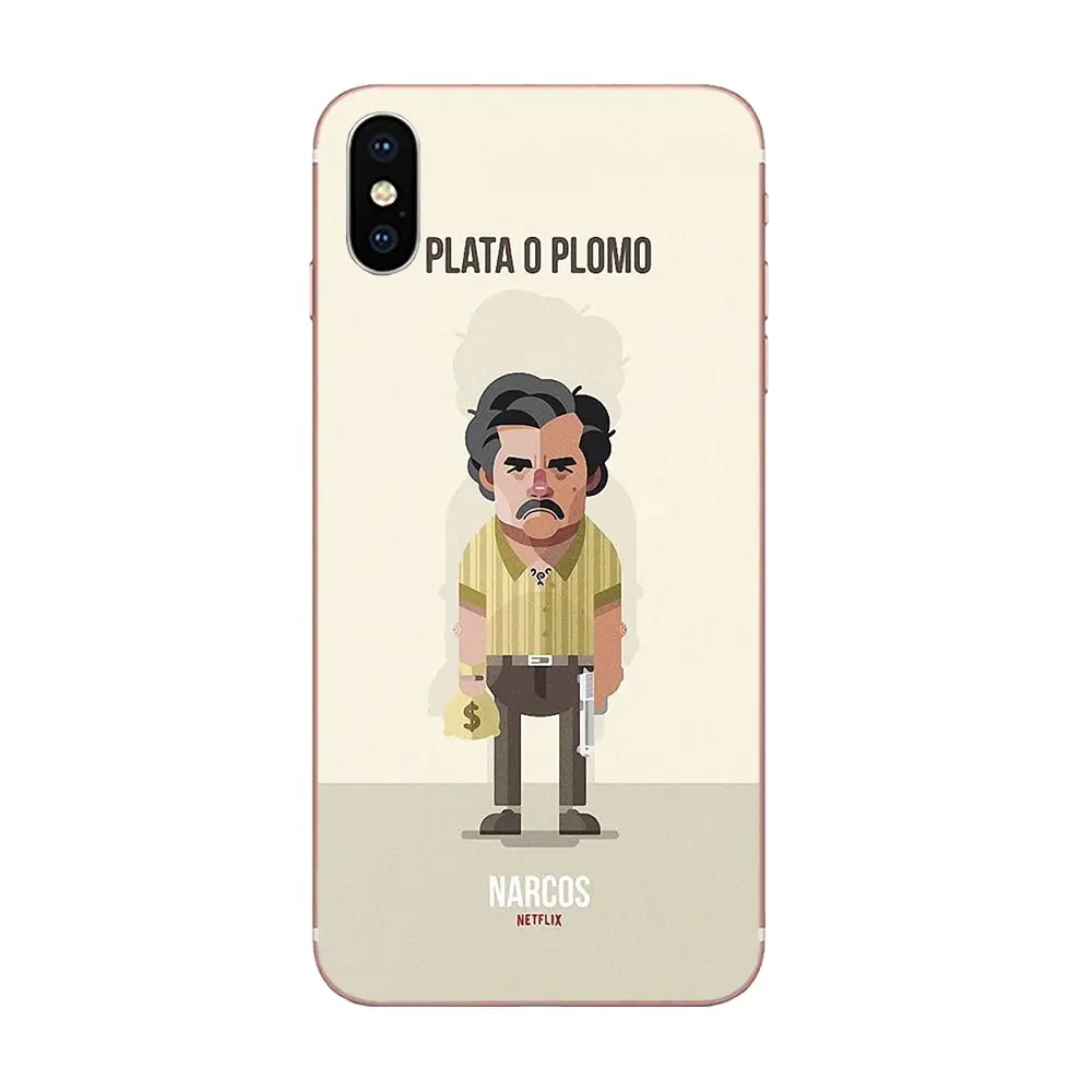 Narcos Plata O Soft Fashion Mobile Phone For LG G2 G3 G4 G5 G6 G7 K4 K7 K8 K10 K12 K40 Mini Plus Stylus ThinQ 2016 2017 2018 | Мобильные