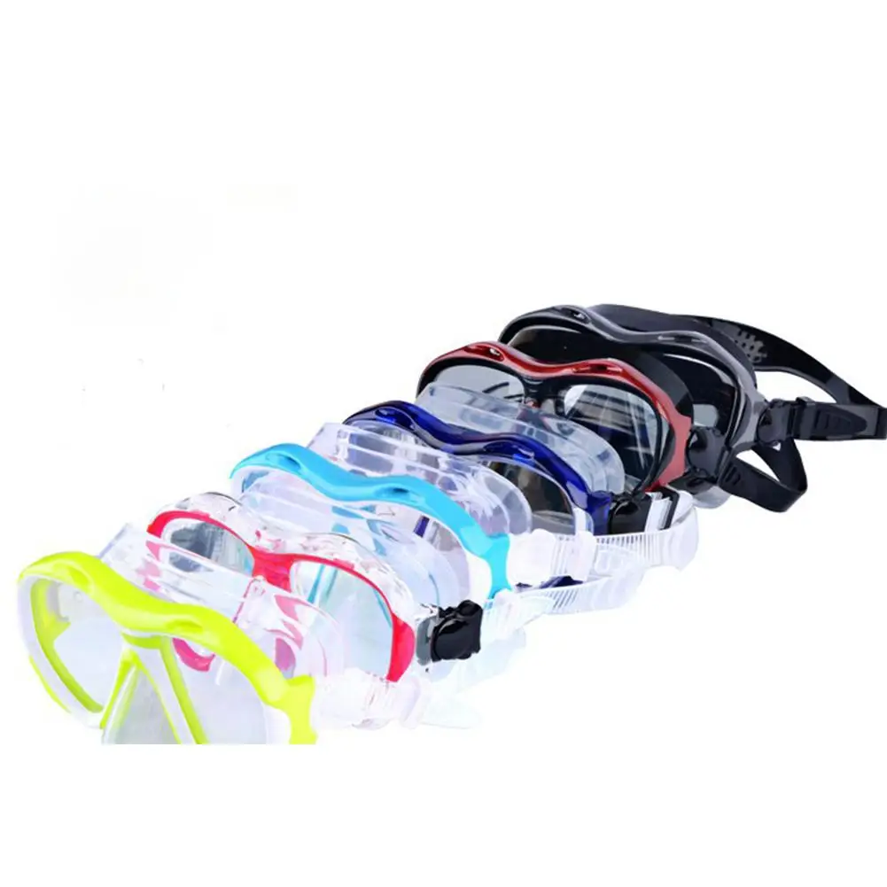 

Liquid Silicone Diving Equipment Anti-fog Flat Light Diving Mask Snorkeling Mask