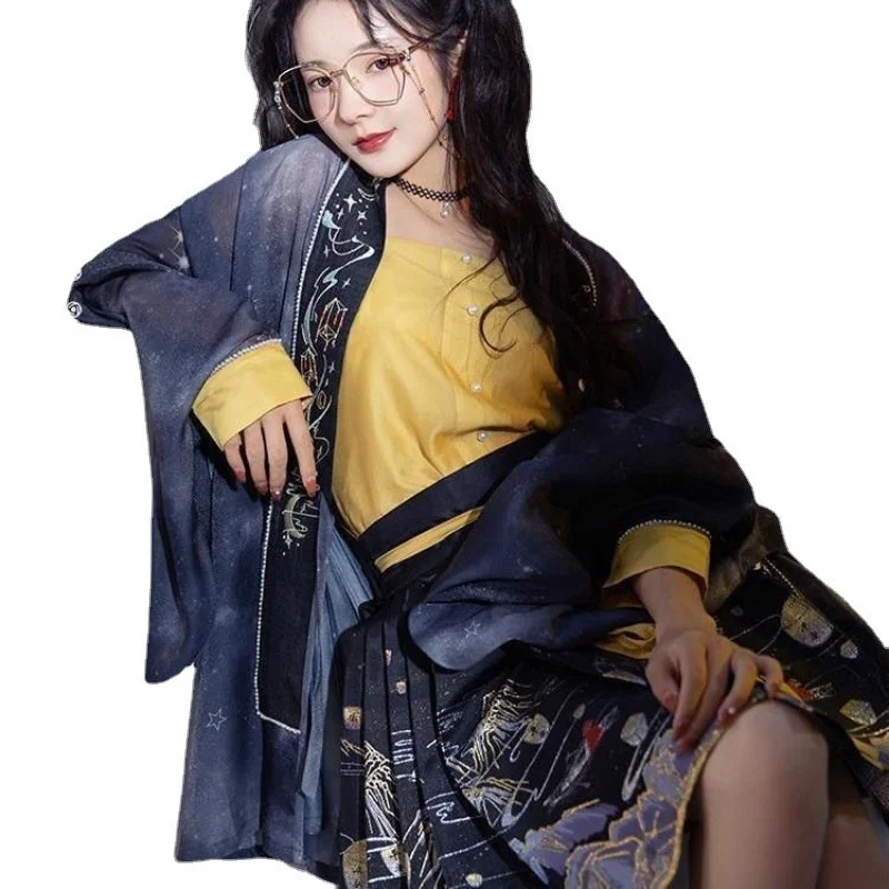 

Women's cardigan short pony skirt full set of antique style in water improved clothes cosplay halloween