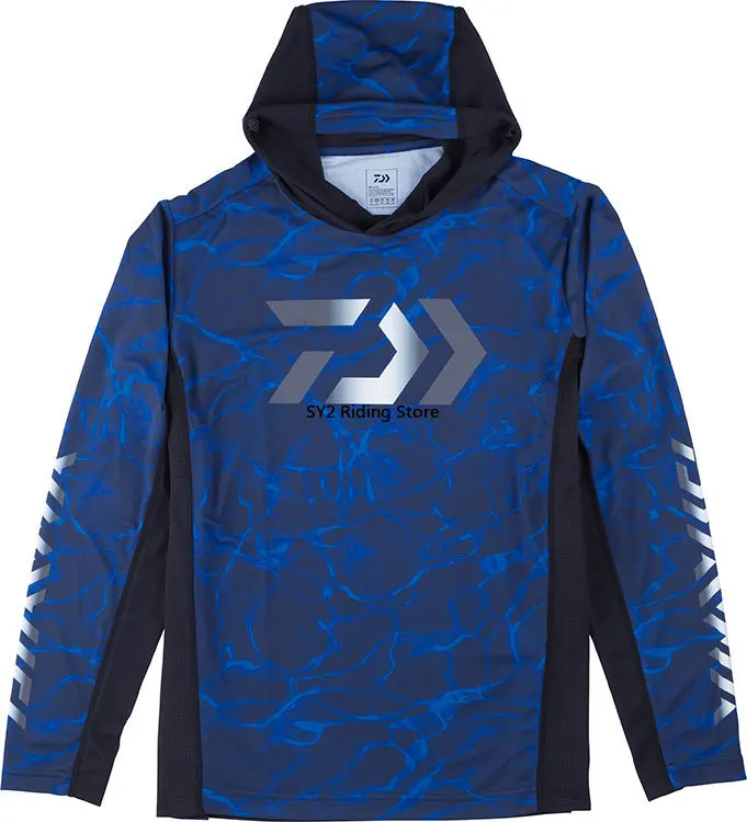 

Summer Daiwa Fishing Clothing Long Sleeve Fishing Clothes Sunscreen Breathable Anti Mosquito Quick Dry Fishing Shirt