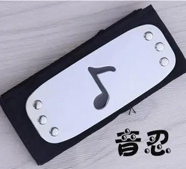 

Cosplay Accessories Rebellious headband Guard Anime Cosplay Decoration Props Uchiha Ninja Warrior Belt Flapper Headwear