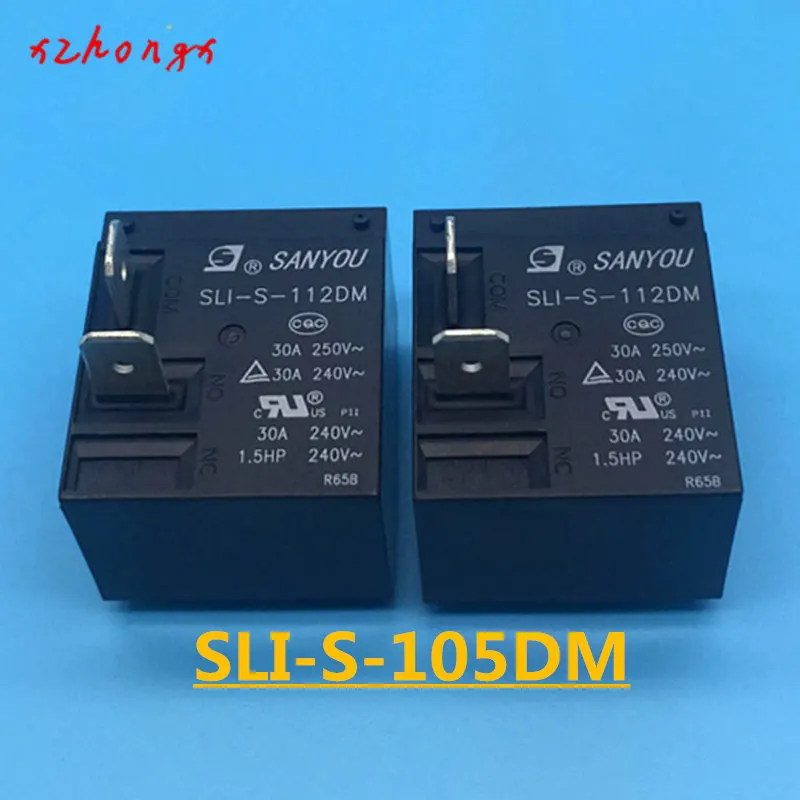 SLI S 105DM 5VDC 112DM 12VDC 124DM 24VDC 4 контакта 30A реле питания|Реле| |
