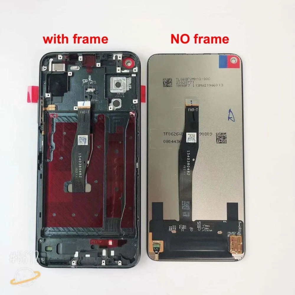 ЖК-дисплей 6,26 для huawei honor 20 honor 20 YAL-L21 YAL-L41 YAL-AL10 ЖК-дисплей Дисплей кодирующий преобразователь сенсорного экрана в сборе+ рамка