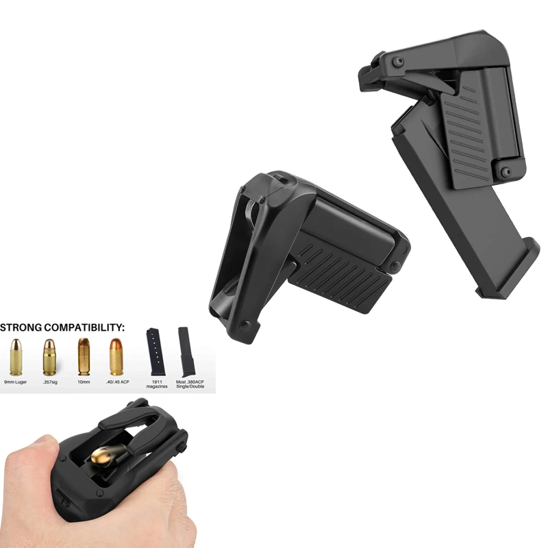 

NEW Tactical Universal Magazine Speed Loader Mag Loader for 9mm 10mm .357 Sig 40 .45ACP .380ACP Glock 1911 Hunting Accessory
