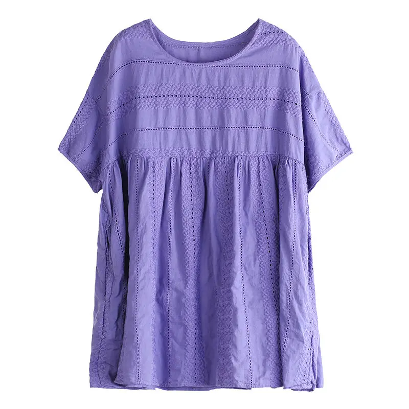 

Women's Embroidery Blouse 2020 ZANZEA Bohemian Lace Tops Fashion Hollow Summer Blusas Female High Waist Tunic Plus Size